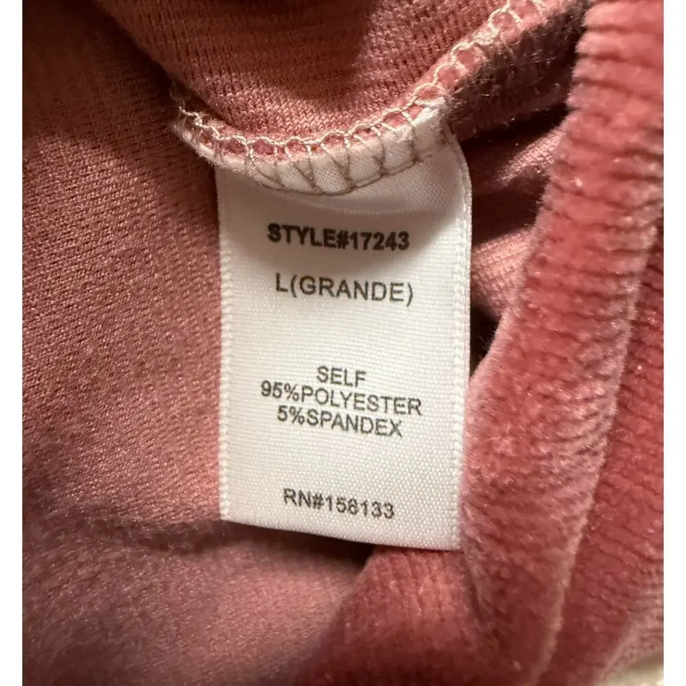 Staccato Pullover Sweater Womens Large Multicolor Striped L/S Casual 1/4 ZIP - Picture 5 of 7